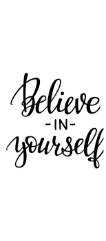 cover Believe in yourself T-shirt
