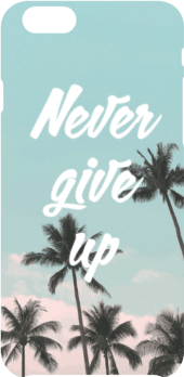 cover Never give up