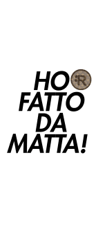cover Racestyle 'Ho Fatto da Matta!' 