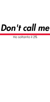 cover DON'T CALL ME