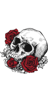 cover Skull and roses
