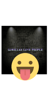 cover gorillas love people t-shirt