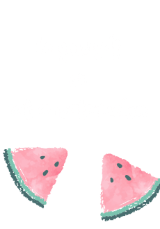 maglietta BE YOURSELF OR EAT A WATERMELON 