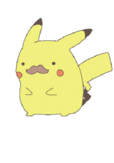 maglietta pikachu coi baffi :3