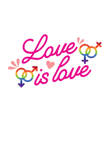 maglietta LOVE IS LOVE 