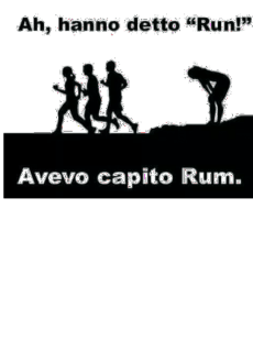 maglietta Rum or Rum