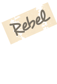 maglietta Rebel Sign