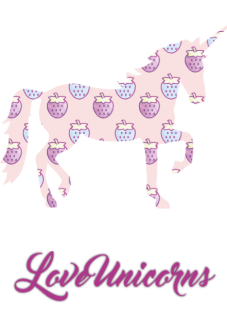 maglietta Love Unicorns