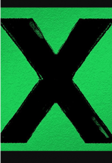 maglietta Cover X, Ed Sheeran.