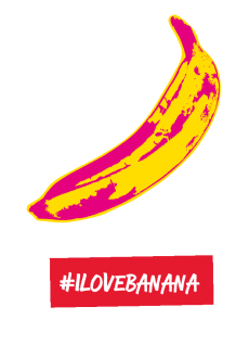 maglietta I love banana