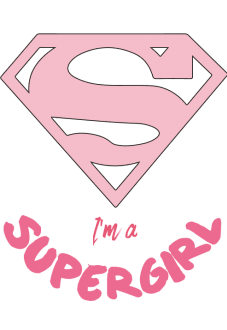 maglietta Im a Supergirl