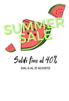 maglietta SUMMERS SALE -40%