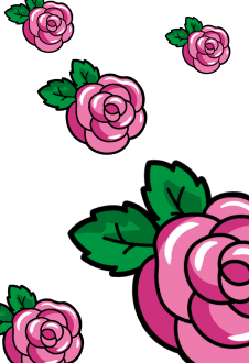 maglietta roses