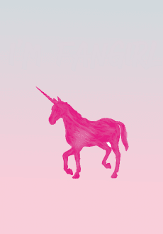 maglietta unicorn fangirl