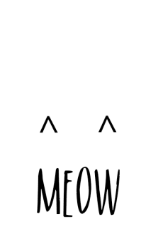 maglietta Meow 