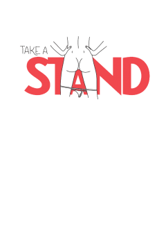 maglietta Take a stand
