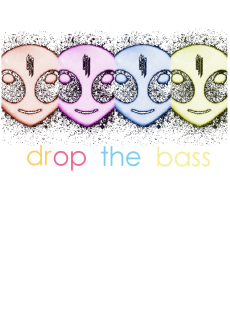 maglietta Drop the bass!