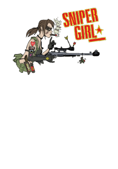 maglietta Sniper Girl