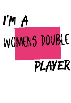 maglietta Badminton Women's Double 