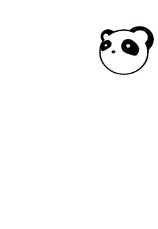 maglietta panda