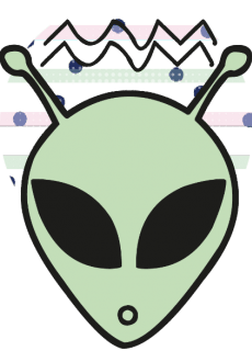 maglietta alien