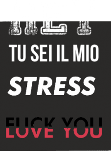 maglietta Che Stress