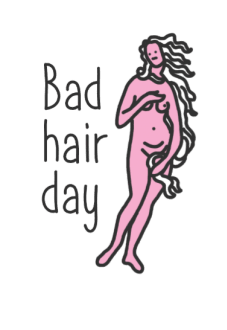 maglietta Bad Hair Day