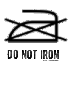 maglietta Do not iron 