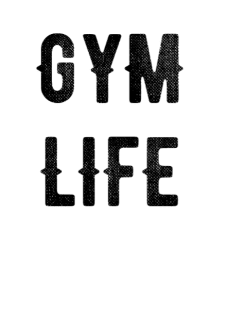 maglietta Gym Life 
