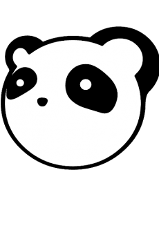 maglietta panda 