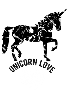 maglietta unicorn love 