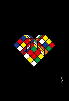 maglietta Rubik Heart