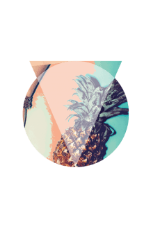 maglietta ananas 