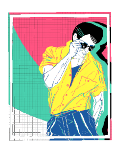maglietta '80s dude//01