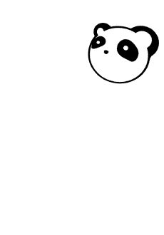maglietta panda