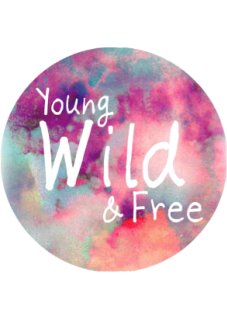 maglietta Young Wild and free