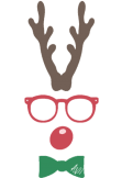 maglietta Hipster Rudolph