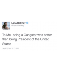 maglietta Lana Del Rey tweet