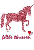 maglietta Tutina per Bambini Little Unicorn