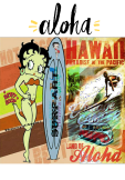 maglietta Betty Boop Surf