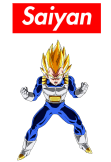 maglietta Saiyan Supreme