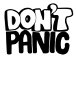 maglietta don’t panic