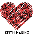 maglietta Love Keith Haring