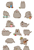 maglietta Pattern Pusheen Cat 