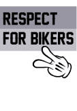 maglietta Respect for bikers