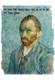 maglietta #BeArt Vincent Van Gogh autoportrait