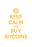 maglietta Bitcoin keep calm buy