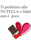 maglietta I love nutella