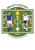 maglietta 8 bit: Match of Century