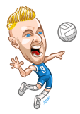 maglietta Ivan Zaytsev Cartoon